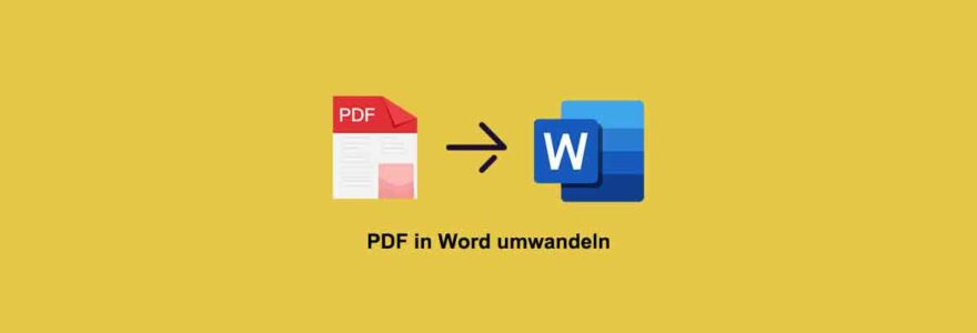 Konvertierung von PDF in Word